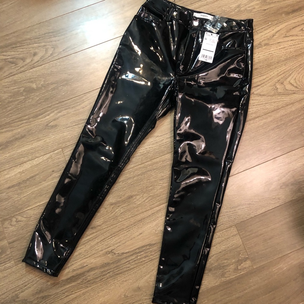 Vinyl pants